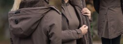Zimní parka Covalliero A/W 2024 - opal green, vel. S